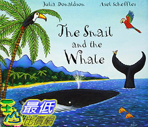 [106美國直購] 2017美國暢銷兒童書 The Snail and the Whale Paperback 0