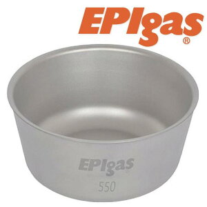 EPIgas 登山鈦雙層隔熱碗/鈦合金碗/保溫登山杯 550ml T-8211