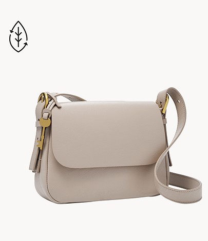 送禮首選★【FOSSIL】Harper 真皮小馬鞍斜揹包-ZB1565788【美國時尚品牌】 附防塵袋+提袋【全館滿額折價★FOSSIL全系列包夾送美妝蛋】