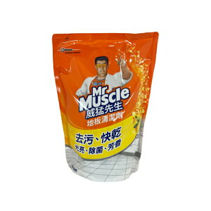 威猛先生 地板清潔-補充包-檸檬(1800ml/包) [大買家]