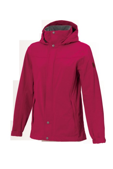 【【蘋果戶外】】 零碼出清 荒野 W3911-09 桃紅 Wildland 女款單件防水透氣外套 防水夾克 防水外套 雨衣 登山外套