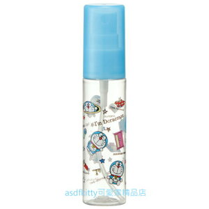 asdfkitty*哆啦A夢噴霧式透明空瓶/空罐-30ML-可裝化妝水,藥水...-方便攜帶-日本正版商品