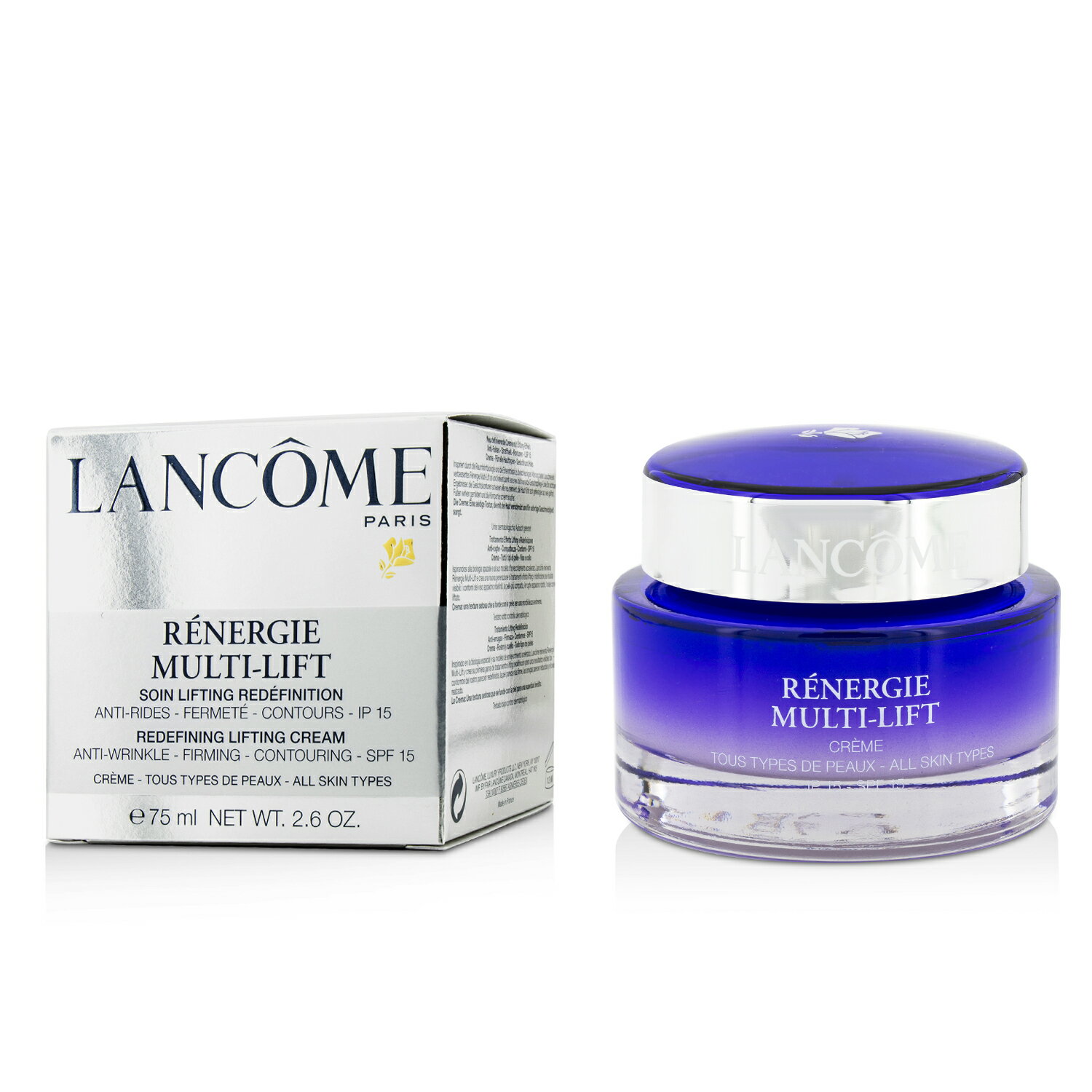 蘭蔻 Lancome - 超緊顏5D太空抗皺日霜 SPF15 Renergie Multi-Lift Redefining Lifting Cream SPF15 (適合所有膚質) 50/75ml 3