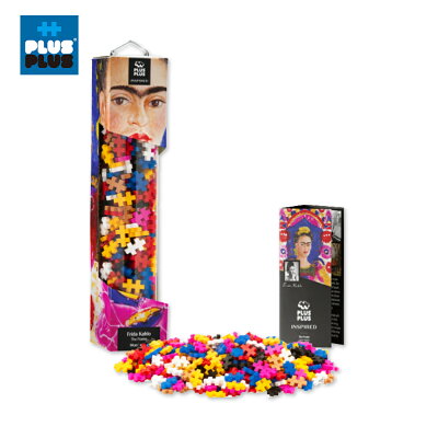 【++Plus-Plus 加加積木】小顆粒 藝術系列-自畫像 芙烈達.卡蘿