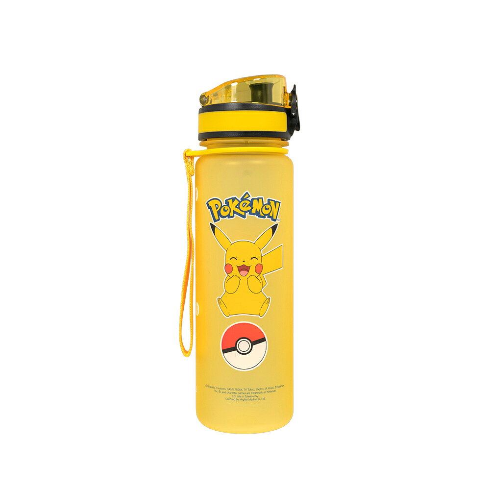 TRITAN 寶可夢 POKEMON 彈蓋水壺 水杯 500ml 黃 H9891 (IMPKMB01YL)