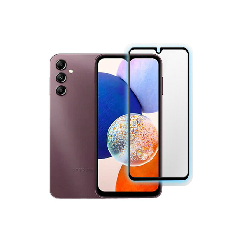 膜力威 抗藍光 滿版 2.5D 專利 抗藍光 保護貼 玻璃貼 螢幕貼 三星 SAMSUNG Galaxy A14 5G 1