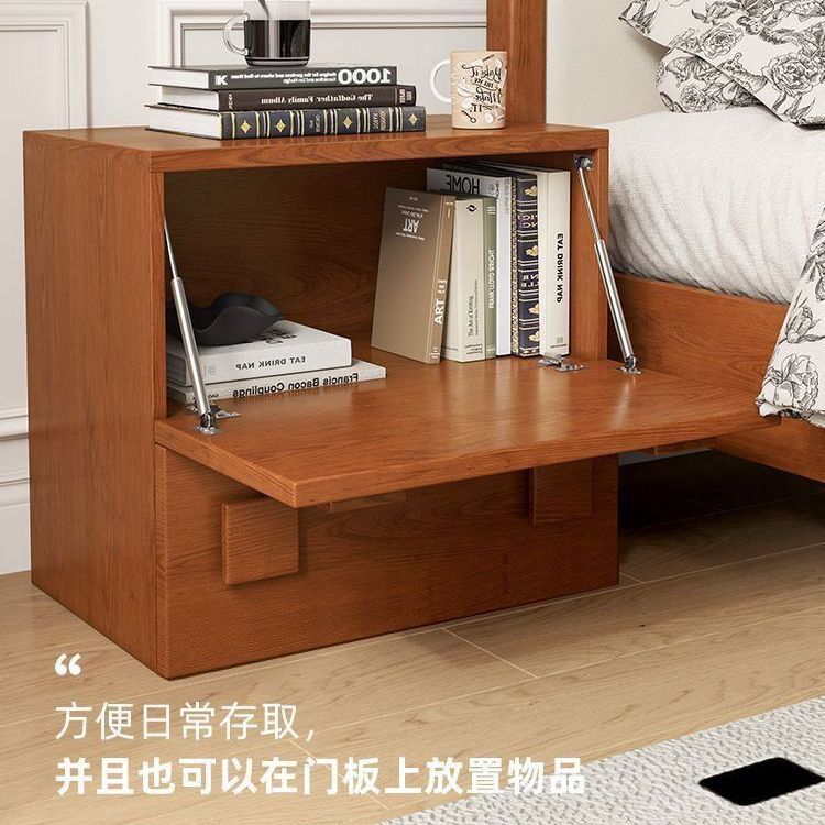 臺灣公司貨 免運 復古實木卡門櫃中古鬥櫃電視櫃餐邊櫃多功能中古風鬥櫃臥室客廳 快速發貨