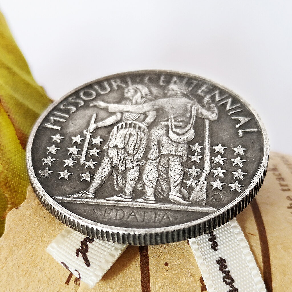 1821美國密蘇里州紀念半美元硬幣外國硬幣50美分仿古紀念幣銀幣| 協貿國際日用品生活3館| 樂天市場Rakuten