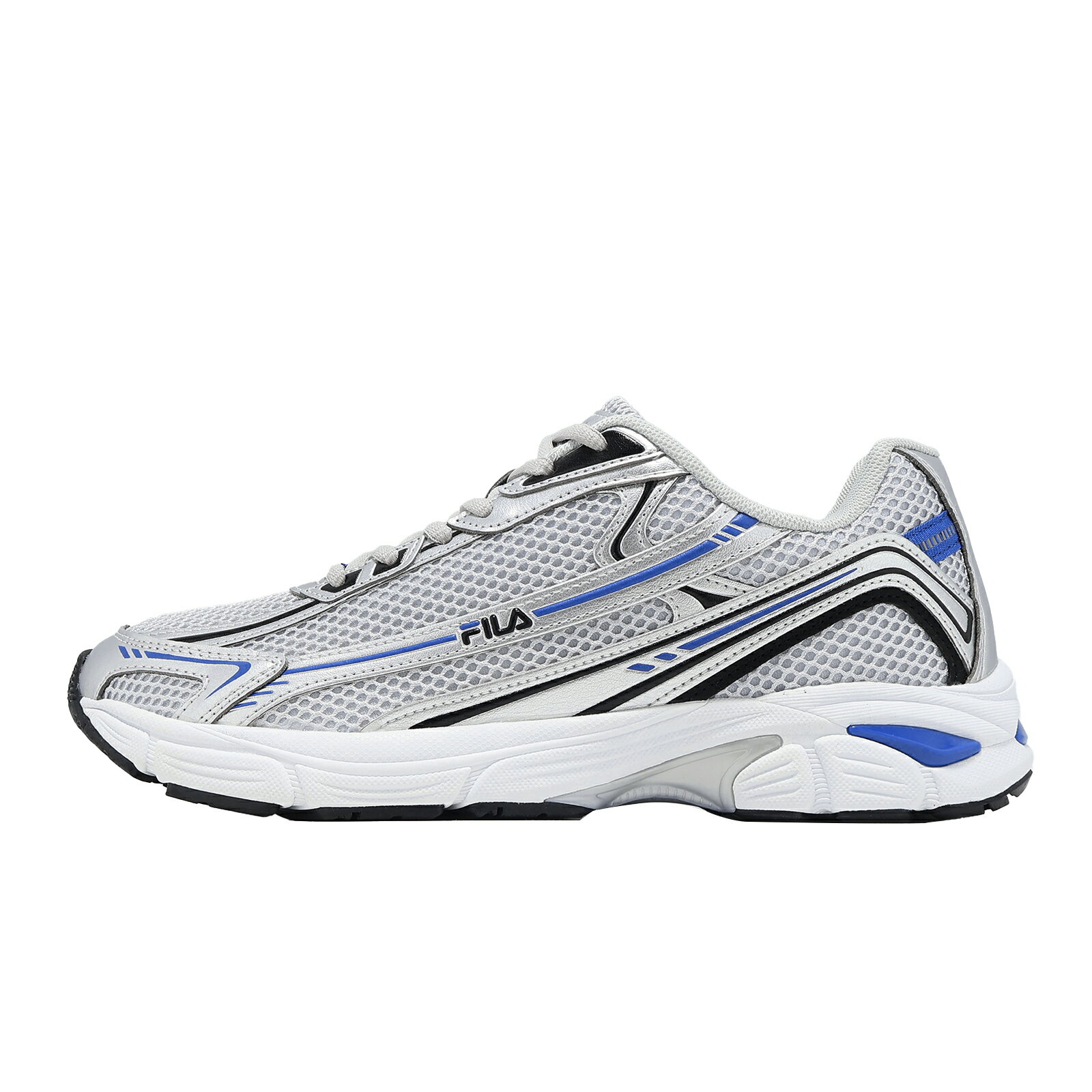 Fila 休閒鞋 Circuit 男鞋 灰 拼接 回彈 運動鞋 1J907A830