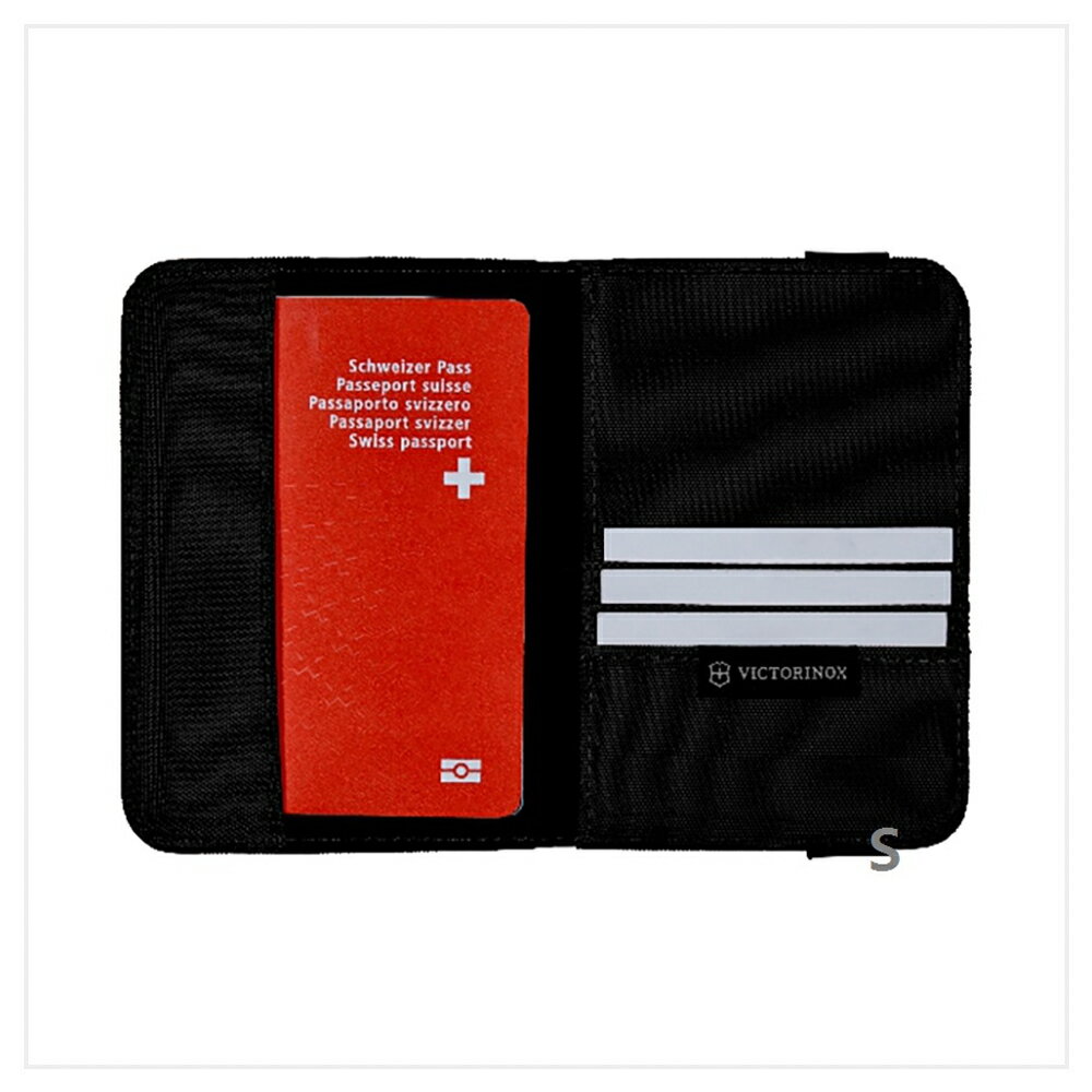 VICTORINOX 瑞士維氏】TA 5.0單層護照包RFID/黑(610606) 2