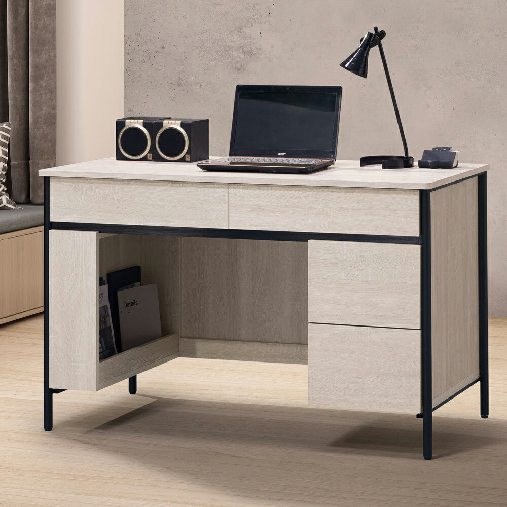 費羅尼4尺書桌∣工作桌/電腦桌/學生桌【YoStyle】
