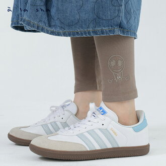 a la sha 阿福印花鬆緊帶內搭褲 a la sha 阿福印花鬆緊帶內搭褲-a la sha-流行女裝