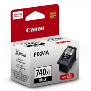佳能 CANON 黑色高容量原廠墨水匣 / 盒 PG-740XL