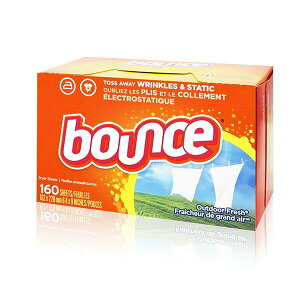 【Bounce】美國烘衣柔軟片 40/80/160/240片(原味/無香精)