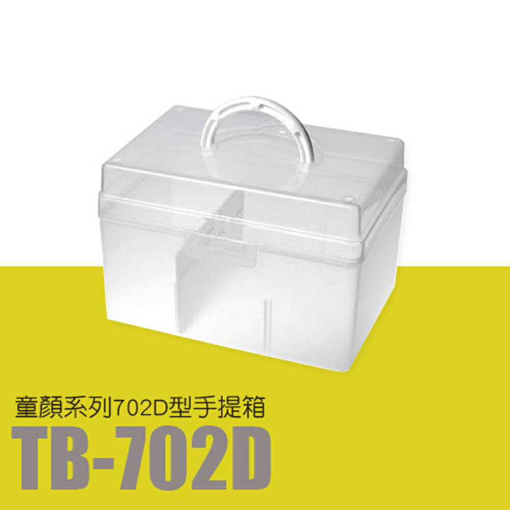 【量販 12入】 樹德 居家生活手提箱 TB-702D (工具箱/急救箱/收納箱/收納盒)