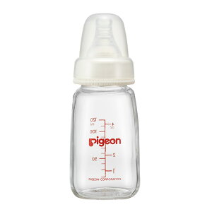 Pigeon 貝親 Pigeon 一般口徑母感玻璃奶瓶 (多規格可選)【甜蜜家族】