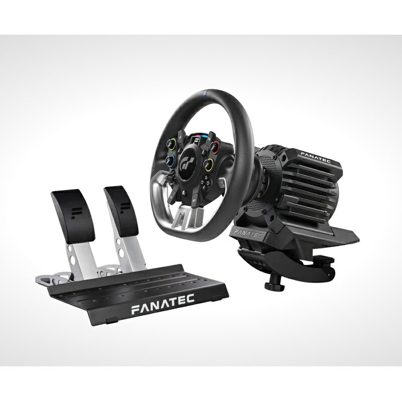 FANATEC 台灣公司貨 GT DD PRO 5NM GT賽車遊戲方向盤 直驅馬達基座組 雙踏板 支援PC PS