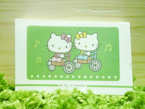 【震撼精品百貨】Hello Kitty 凱蒂貓 便條紙-騎腳踏車圖案【共1款】 震撼日式精品百貨