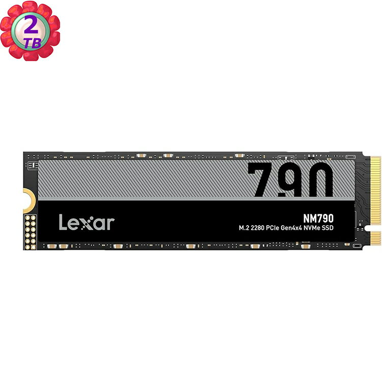 Lexar NM790 2TB M.2 2280 PCIe Gen 4×4 NVMe 雷克沙 固態硬碟