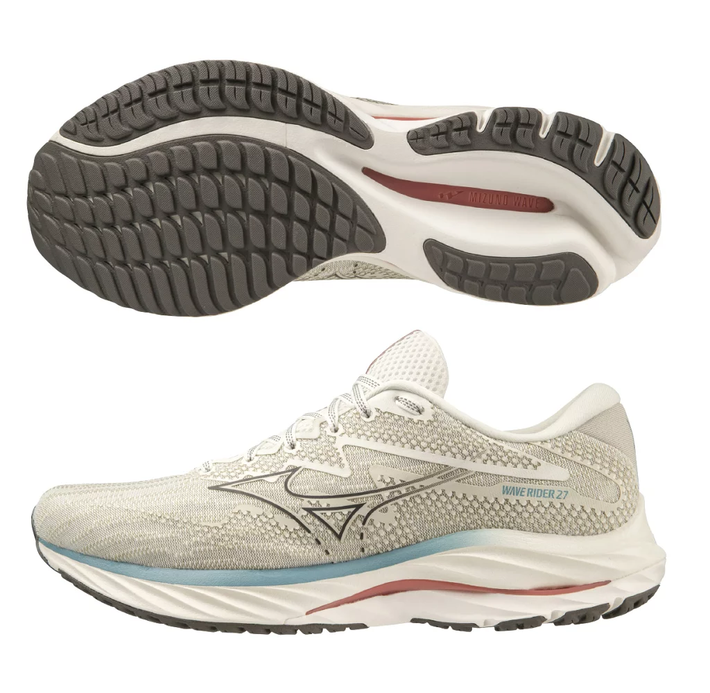 美津濃 MIZUNO WAVE RIDER 27 一般型超寬楦男款慢跑鞋 J1GC230406 0