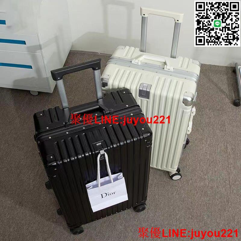公司貨免運】2023新款拉桿箱 結實耐用登機箱男女 男高顏值密碼箱子 學生旅行皮箱包