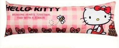 【震撼精品百貨】Hello Kitty 凱蒂貓 長抱枕 粉蜜蜂【共1款】 震撼日式精品百貨