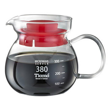 金時代書香咖啡 C'afeDe Tiamo 圓滿咖啡玻璃壺花茶壺 380cc SGS測試合格 HG2201R