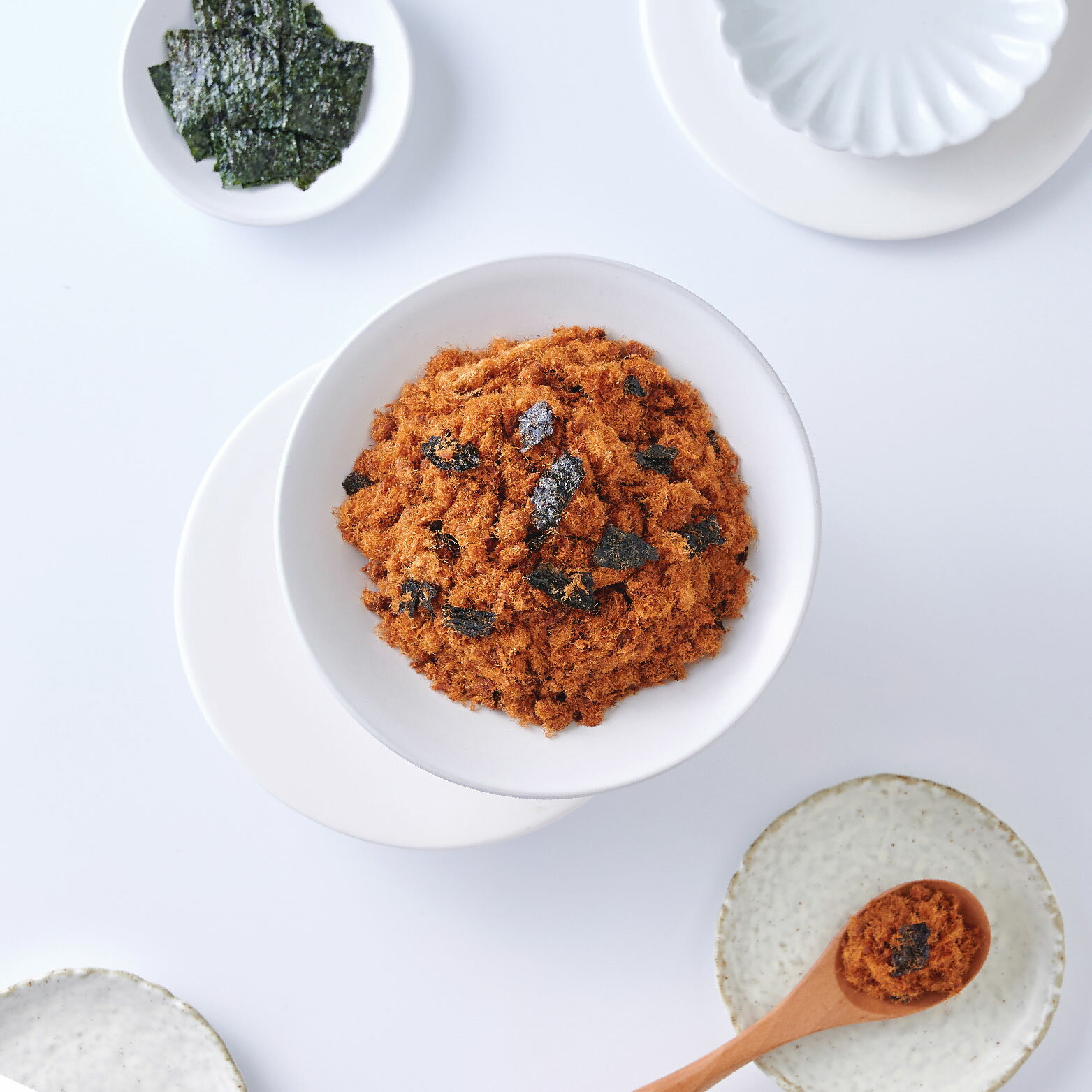 肉乾小開｜小開海苔豬肉鬆(180g)單吃版／下飯版，100%純豬油爆炒、金黃香酥