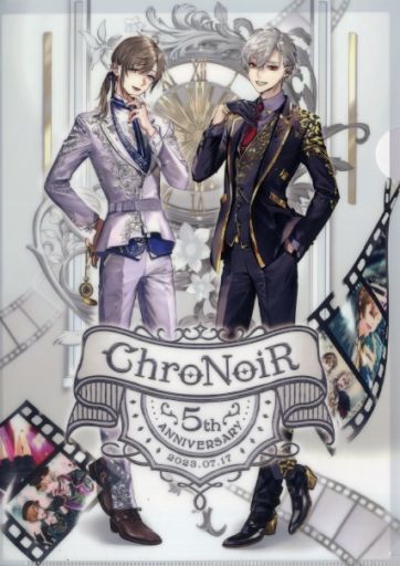 ChroNoiR A4檔案夾虛擬YouTuber中Jinji ChroNoiR 5 th ANNIVERSARY紀念POPUP商店會場限定