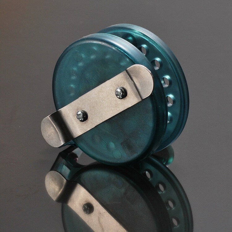 [沐沐屋] 台灣現貨 迷你塑膠前打輪 帶泄力漁輪 飛釣漁輪 冰釣輪 3