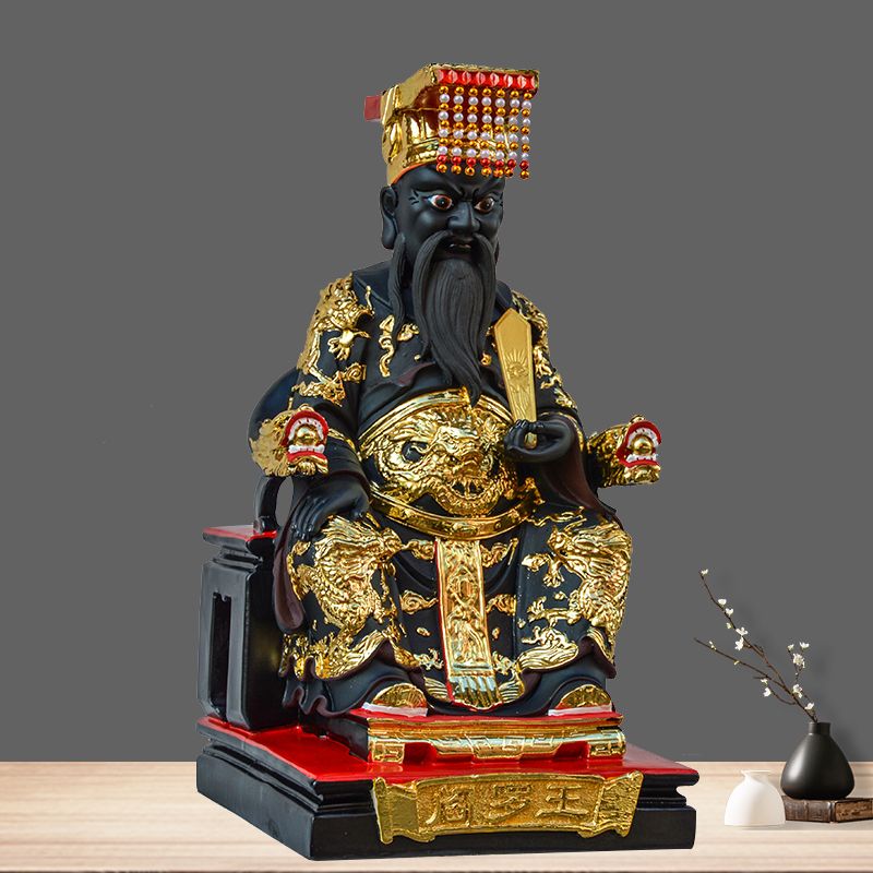 限時下殺 免運 可開立發票 台灣公司 閻王像閻王爺神像閻羅王十殿閻王閻羅天子樹脂佛像12/16/19英寸 | 知木屋 | 樂天市場Rakuten