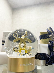 【Chanel】香奈兒 五號香水 小香 水晶球 夢幻水晶球 收藏品 限量 限定 2024年 VVIP款 雪花聖誕球 N5