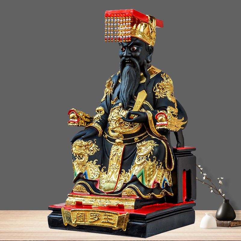 限時下殺 免運 可開立發票 台灣公司 閻王像閻王爺神像閻羅王十殿閻王閻羅天子樹脂佛像12/16/19英寸 | 知木屋 | 樂天市場Rakuten