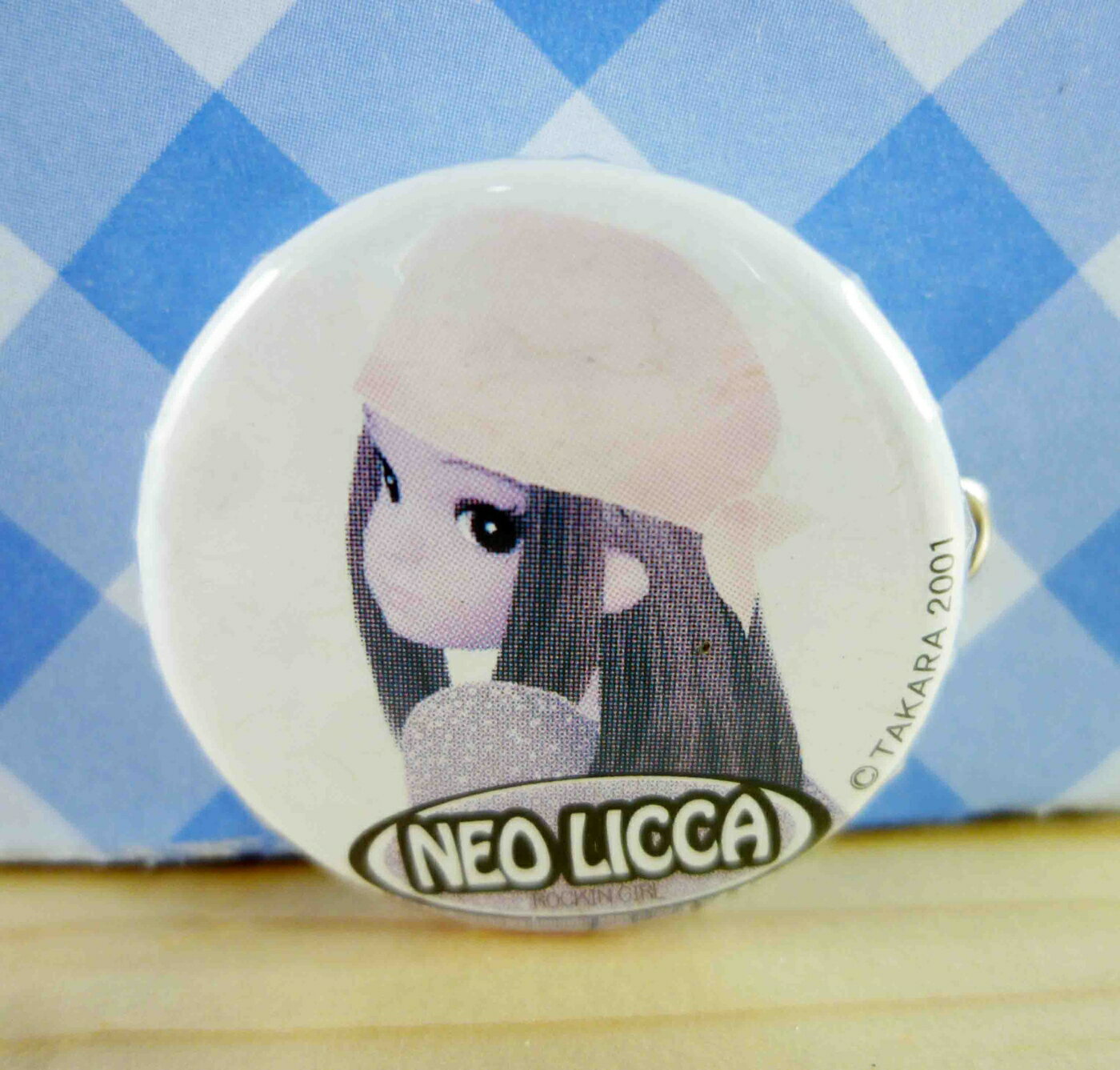 【震撼精品百貨】NEO LICCA麗卡 別針/胸針-帽側臉 震撼日式精品百貨