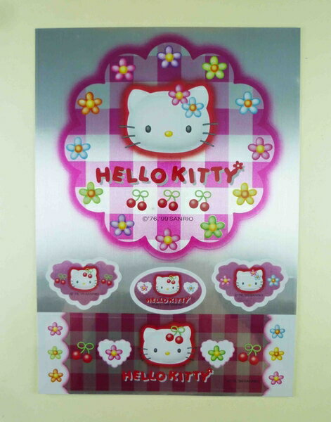 【震撼精品百貨】Hello Kitty 凱蒂貓~貼紙-櫻桃