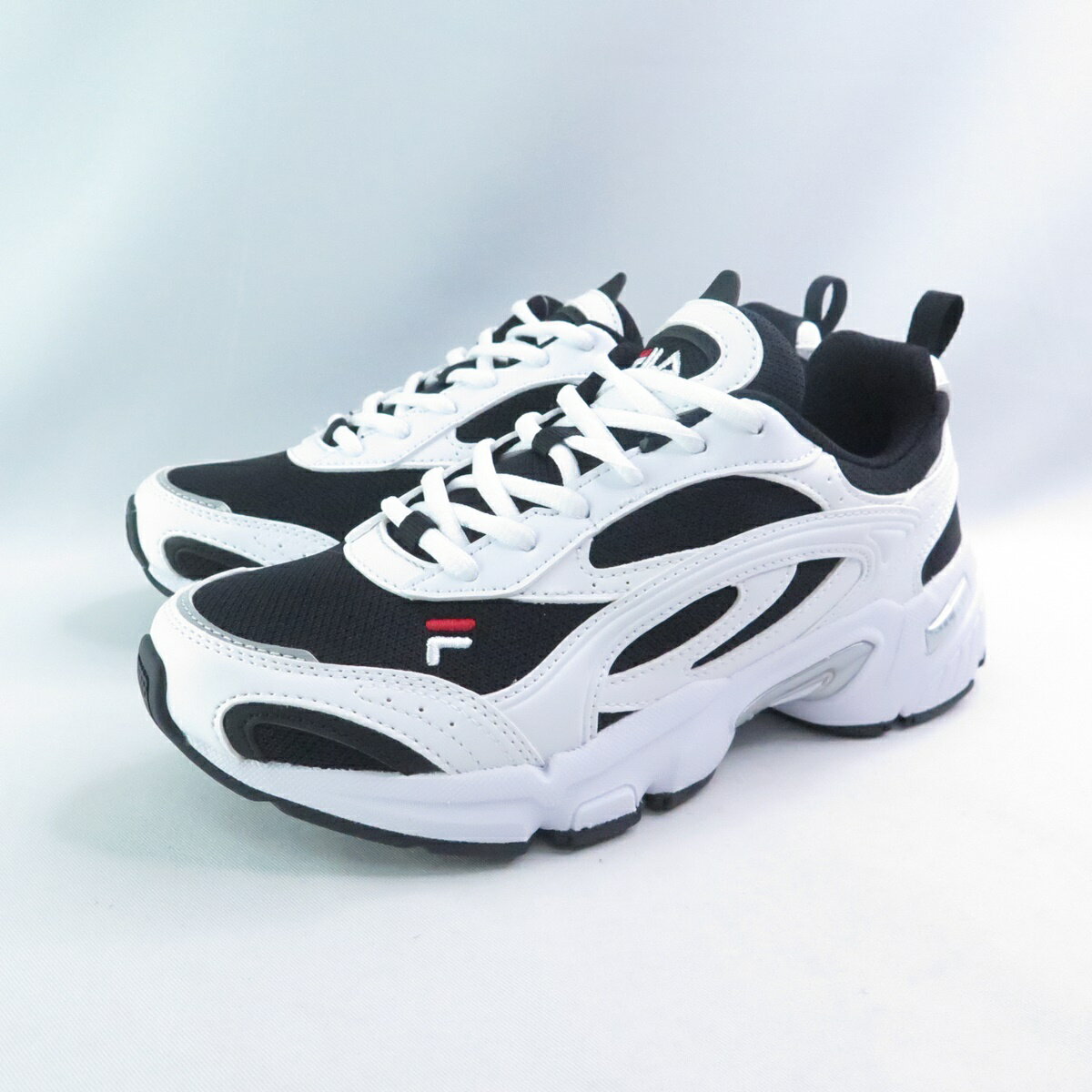 FILA 韓版 4J036Z120 女款 TAURUS v3 LITE 休閒鞋 運動鞋 白/黑【iSport愛運動】