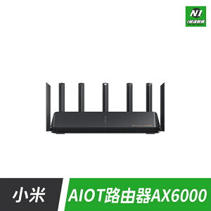 小米 路由器 AX6000 AloT 分享器 WiFi6增強 512mb內存 Mesh 組網【APP下單最高22%點數回饋】