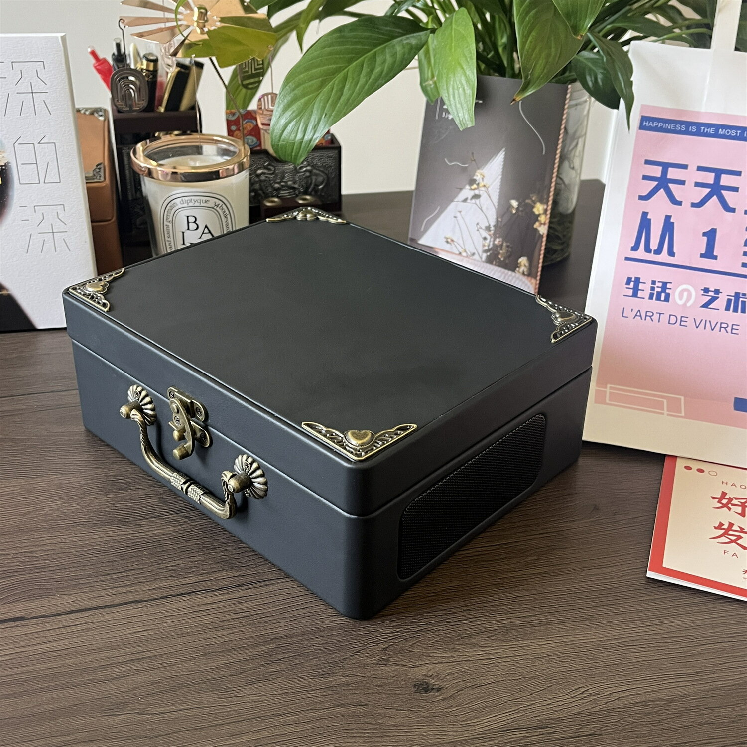 CD機 音響CD機 家用CD播放機 便攜手提CD機多功能復古音箱高保真CD播放器唱片專輯光碟禮品 | 歡樂購物網 | 樂天市場Rakuten