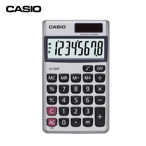 計算機 CASIO SX-300P 國家考試專用電算機 (8位數)