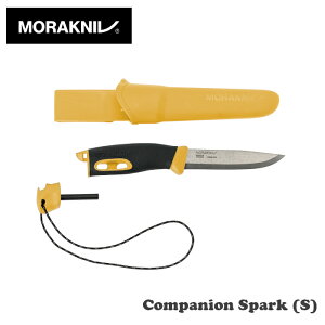 【速捷戶外】瑞典MORAKNIV 直刀(附打火石)黃 Companion Spark 13573， 登山/露營/野炊/野外求生