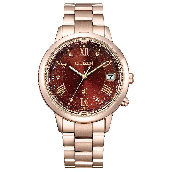 CITIZEN 星辰 xC系列 CB1138-62W 代言廣告款臺灣限定 櫻花粉紅金光動能電波腕錶 36.0mm｜樂天全館特惠中★指定刷卡回饋10%
