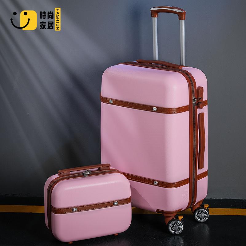 免運 行李箱 拉杆箱 旅行箱 密碼箱 行李箱ins網紅新款日系少女24寸學生密碼箱子母箱20寸小型登機箱特惠/店長優選 全館折扣 售後保障 工廠現貨 開立發票 s5329