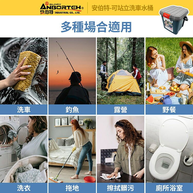 【安伯特】極淨洗車組合(超值10件組) 洗車用具/洗車用品/自助洗車 6