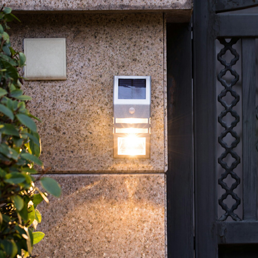 太陽能壁燈戶外花園庭院燈陽臺家用防水超亮光控室外人體感應壁燈