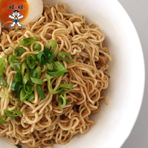 旺旺 浪味炒麵 400g(80g*5包) 南洋風味 經典人氣印尼炒泡麵 必吃原裝進口乾拌麵 4