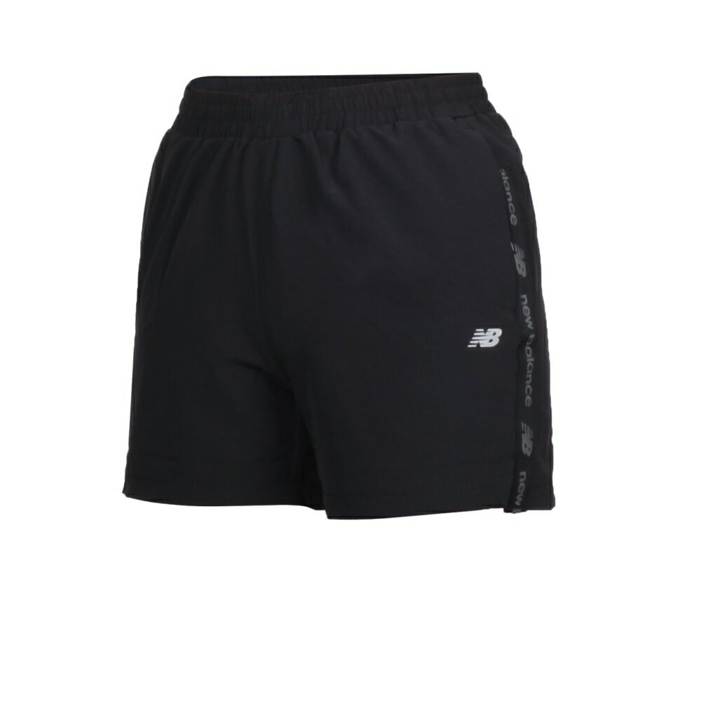 NEW BALANCE 女Q平織短褲(三分褲 平織 慢跑 路跑 涼感 反光 NB「6872320289」≡排汗專家≡