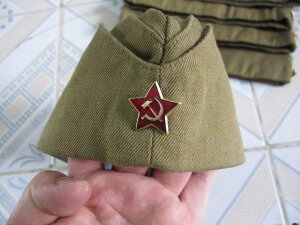 蘇聯船帽\俄羅斯船帽\M81帽子/蘇軍船形帽1入