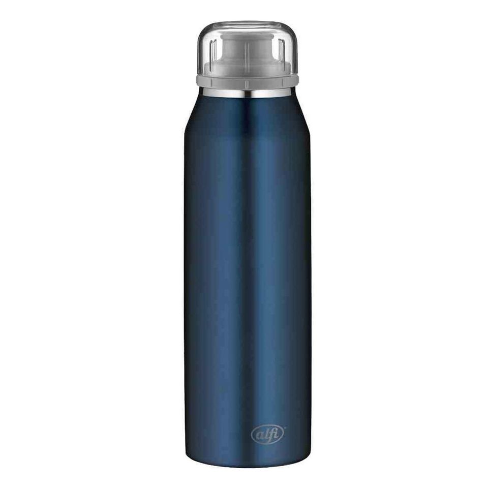 【序號MOM100 現折100】ALFI Vacuum bottle Pure BLUE 0.5L不銹鋼保溫瓶(藍色) #5677.208.050【APP下單9%點數回饋】