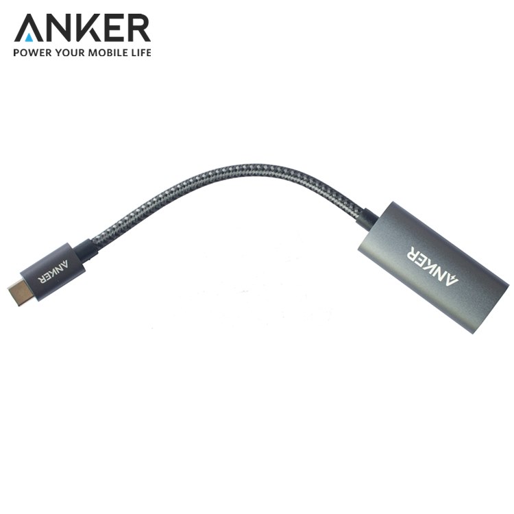 耀您館★Anker USB-C即Type-C轉HDMI連接線解析度4K影音轉接器A83120A1適微軟Apple 電腦超高清分辨率