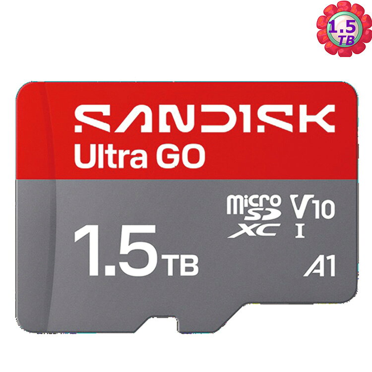SanDisk 1.5TB microSD ultra GO 190MB/s A1 C10 V10 記憶卡 SDSQUGN-1T50